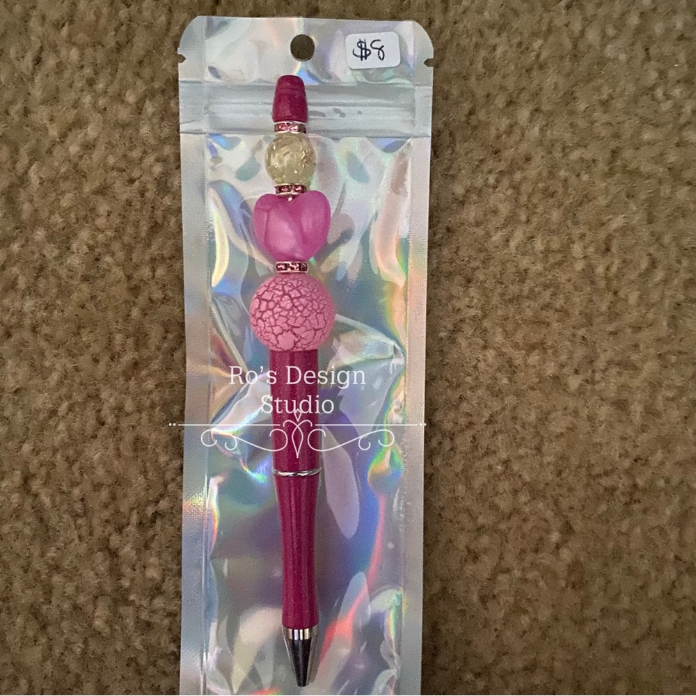 Beautiful beaded pen